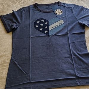 Women's Life is Good short sleeve tee Small